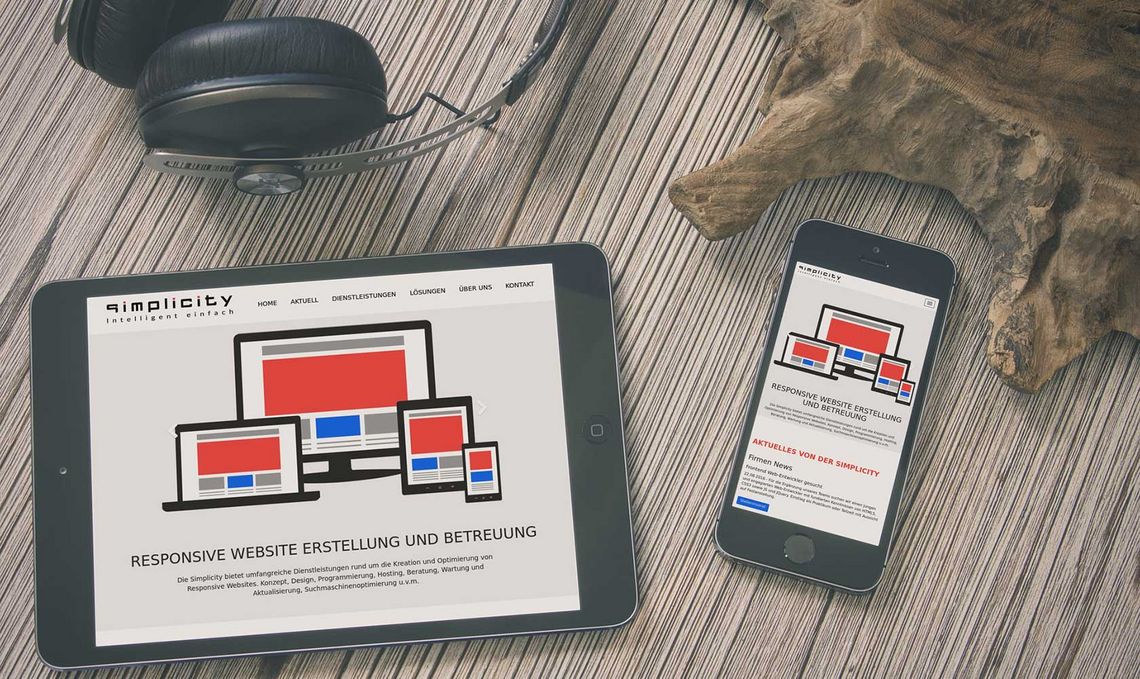 Einfach professionelle Websites